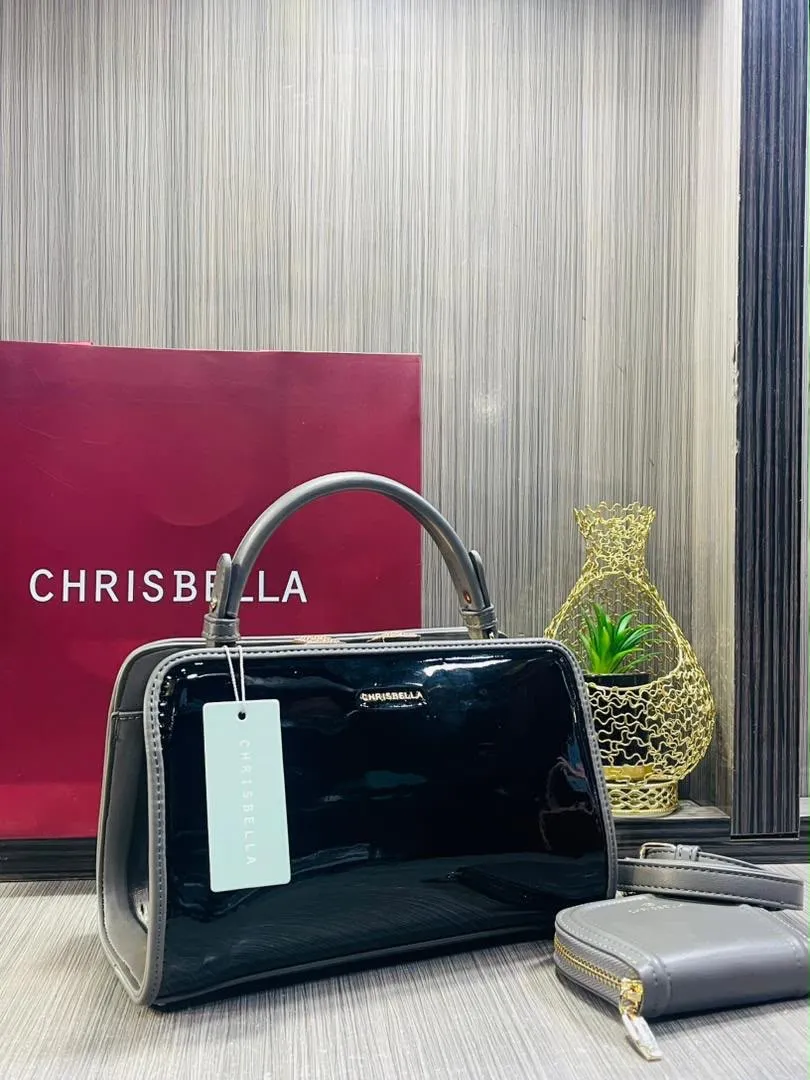 Chrisbella Glossy Leather Bag, photo 10