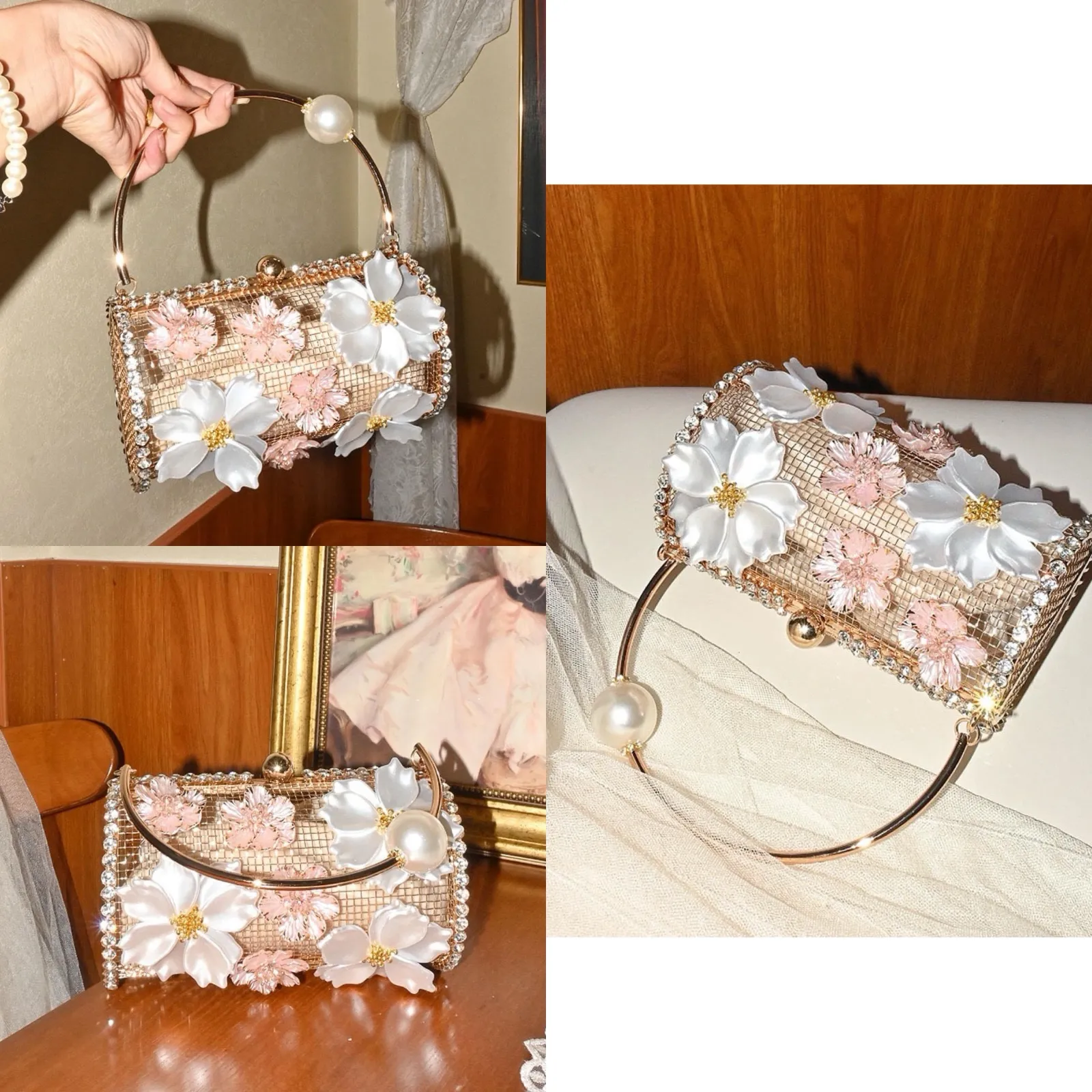 Floral Petals Clutch Purse, photo 3