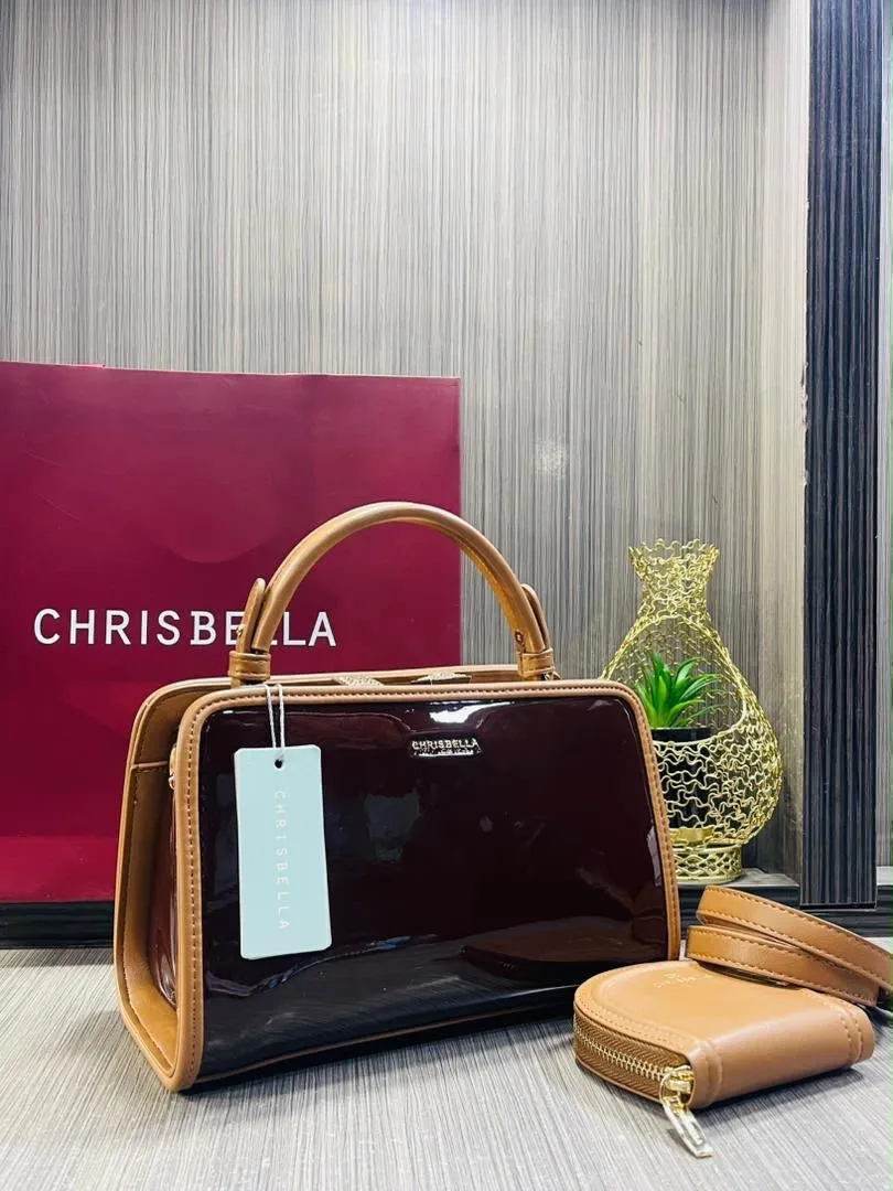 Chrisbella Glossy Leather Bag, photo 3