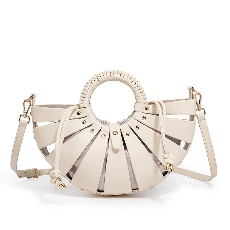 Sculpted Handle Bag