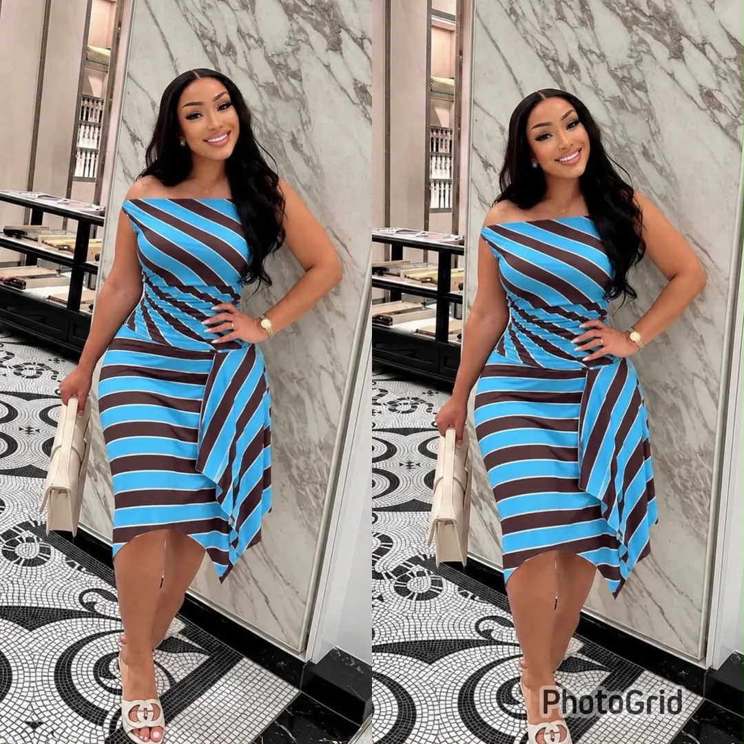 Chic Asymmetrical Skirt Set (Two piece set), photo 2