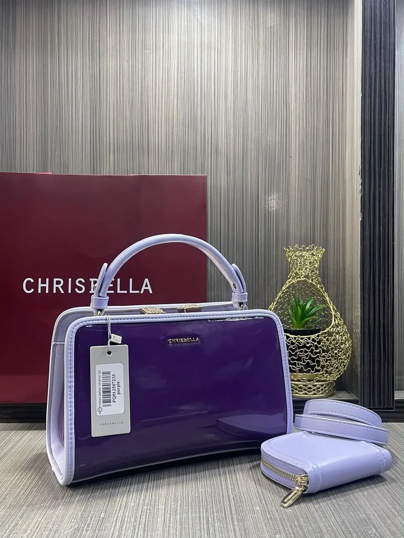 Chrisbella Glossy Leather Bag, photo 4