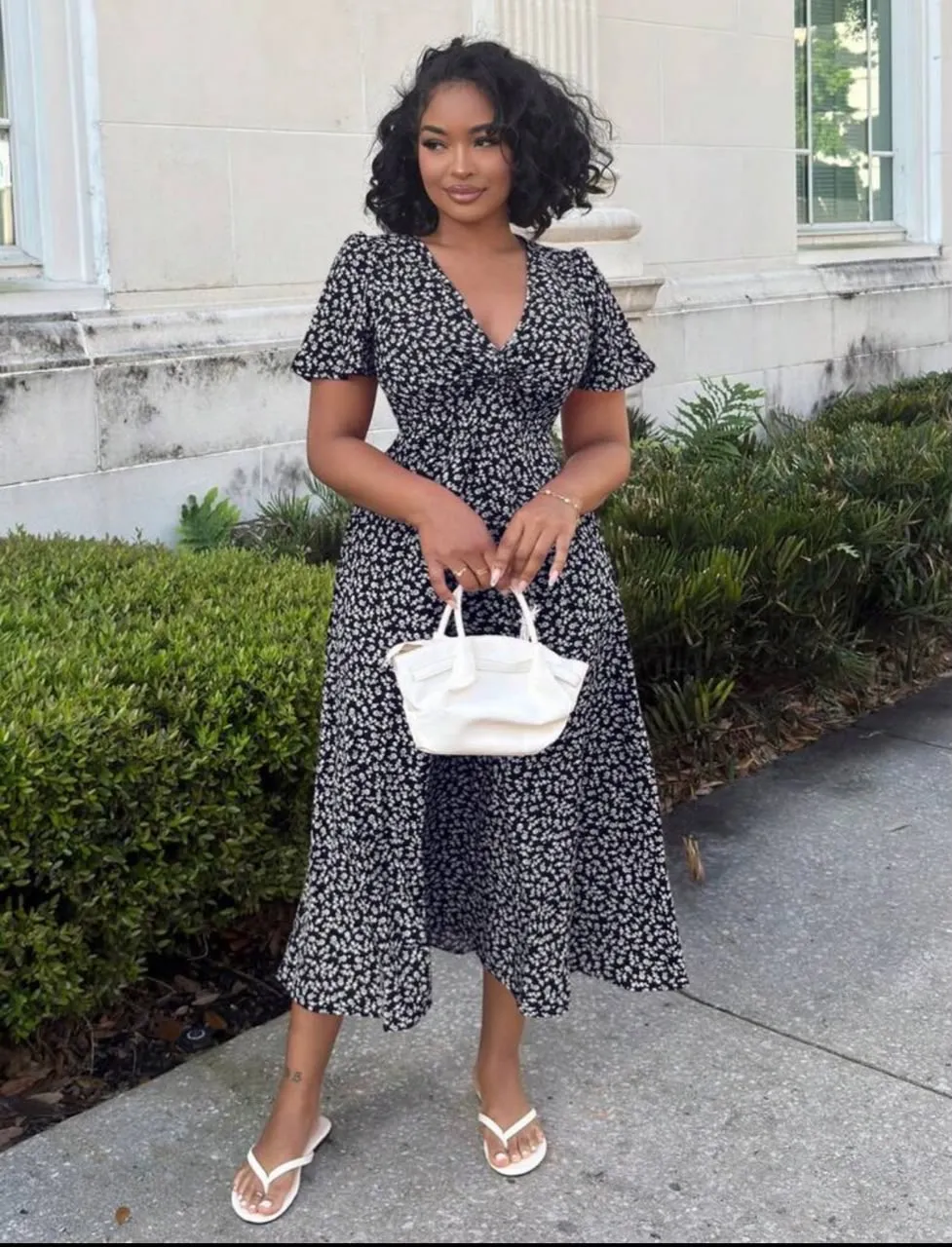 Floral Slit Dress, photo 4